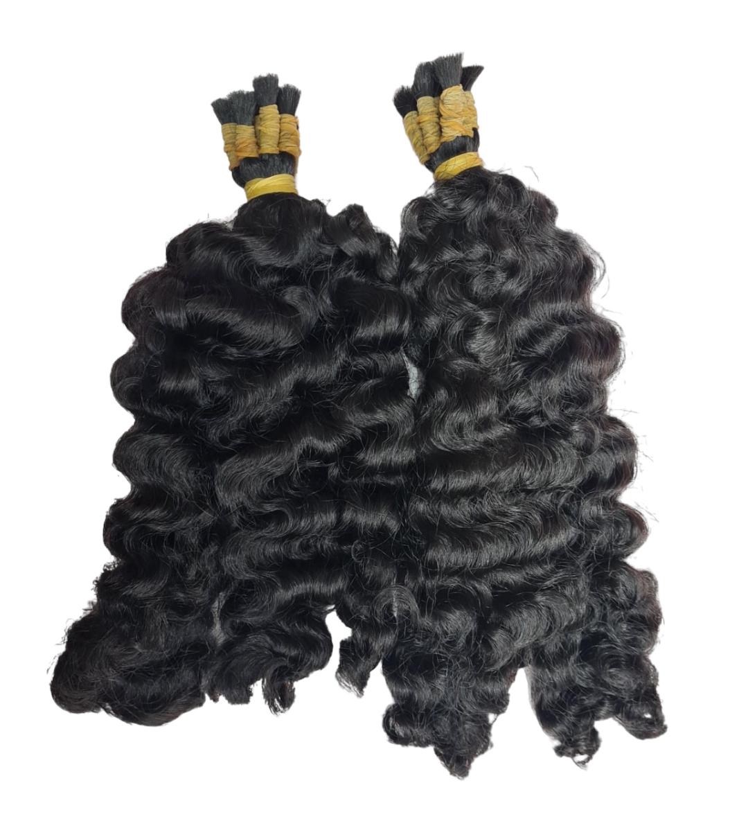Burmese Curly Bulk Hair